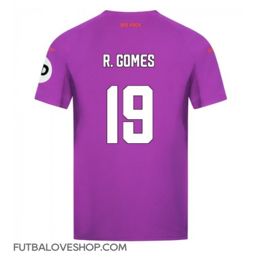 Dres Wolves Rodrigo Gomes #19 Tretina 2024-25 Krátky Rukáv